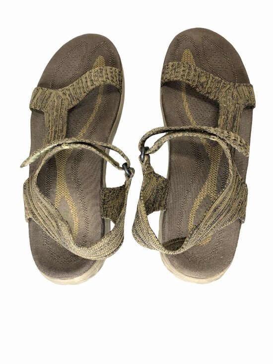 Teva Terra Sandals Float Mens 12 Knit Green Black Flats Slip On Hiking Shoes Act main image 5